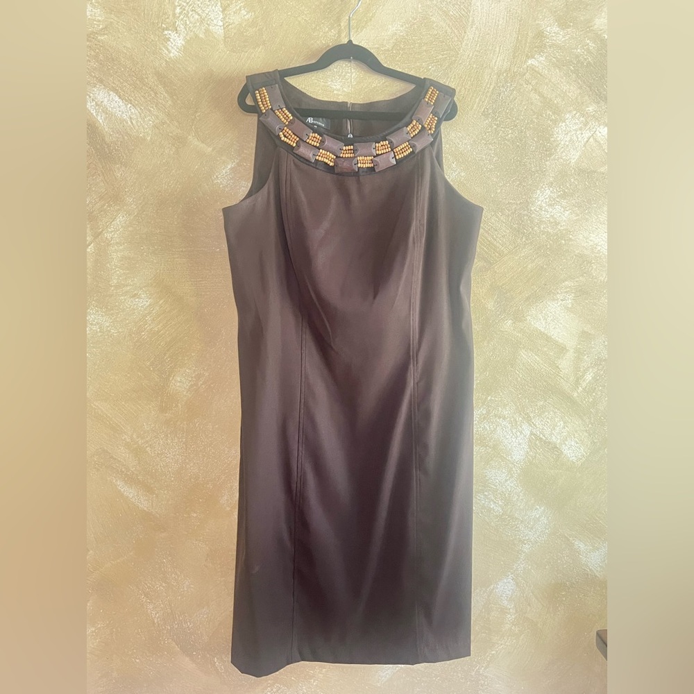Sz 12 women’s dress color brown